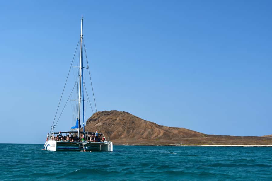 Sal: All-Inclusive Half-Day Lounge Catamaran Cruise - Snacks with one important food warning