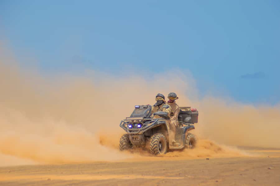 Sal Island: 2-Hour ATV Quad Desert Adventure - Pickup in Santa Maria and the quick setup