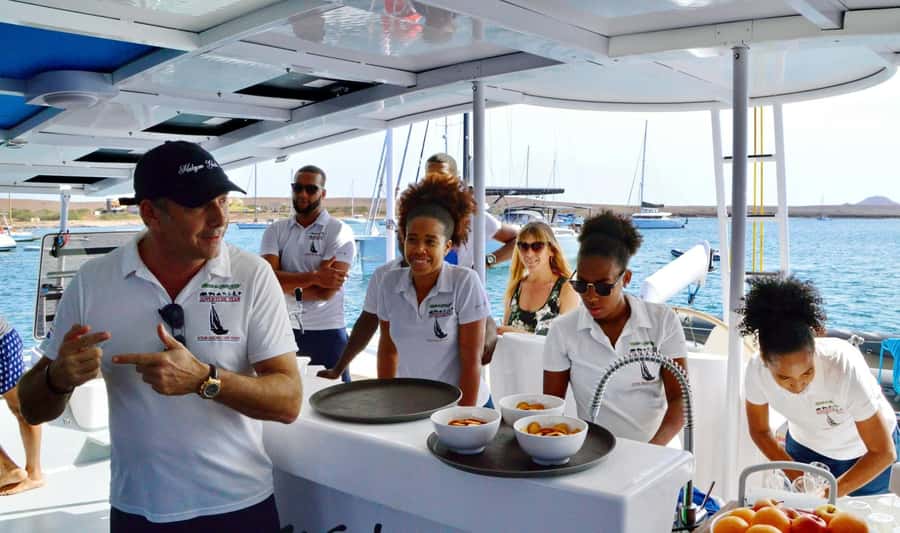 Santa Maria: Sal Island All-inclusive Adults-only Catamaran - A relaxed way to see Sal from the sea