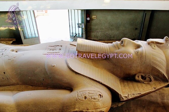 Saqqara with Serapeum, Memphis and Dahshur private quality tour - Memphis and the colossus of Ramses II