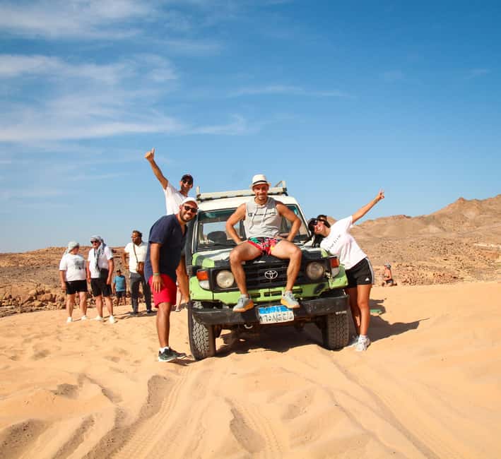 Sharm El-Sheikh: Jeep Adventure to Blue Hole, Canyon & Dahab - Guides, photographers, and group care