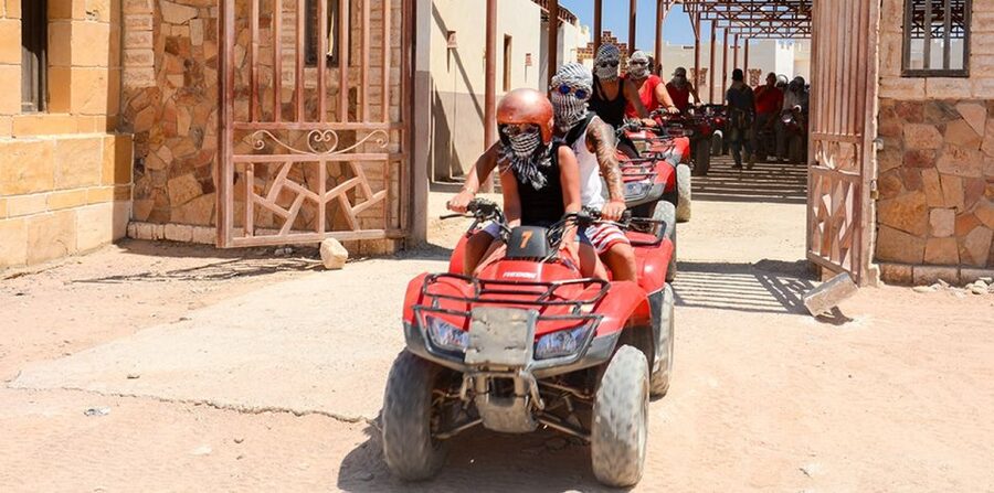 Sharm El Sheikh: Quad bike, Safari, Camel With Dinner & Show - Transport, guides, and group size