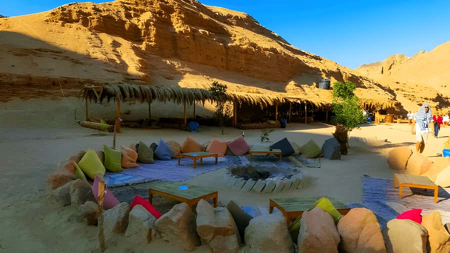 Sharm El Sheikh: Quad Biking, Camel Ride & Bedouin Dinner. - A short camel ride with a Bedouin stop