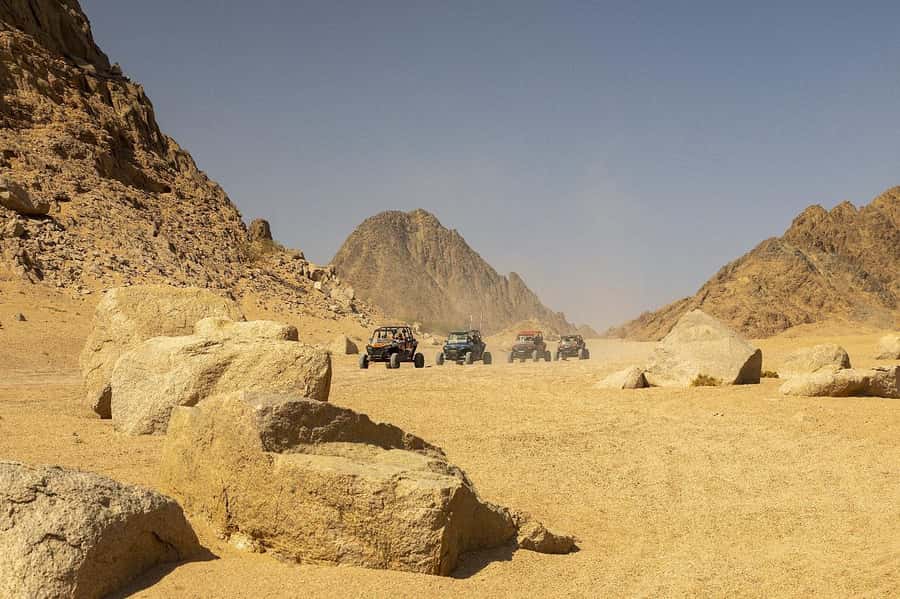 Sharm El Sheikh: Quad Biking & Desert Safari with Pickup - Leaving Sharm El Sheikh for the South Sinai desert