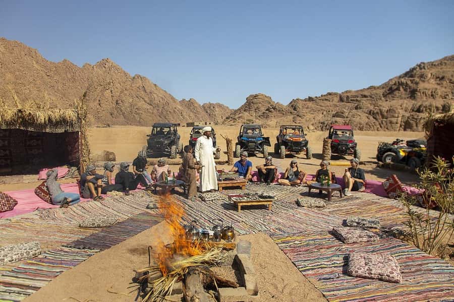 Sharm El Sheikh: Quad Biking & Desert Safari with Pickup - Safety briefing first, then onto the quad bikes