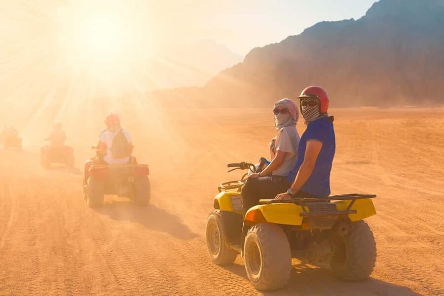 Sharm ElSheikh: ATV Quad & Buggy Adventure Sunrise or Sunset - Getting your quad and learning the basics