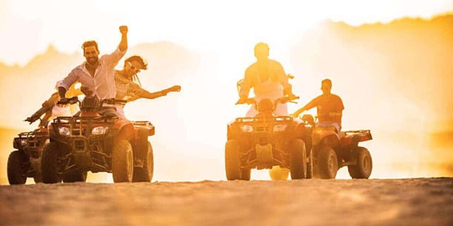 Sharm ElSheikh: ATV Quad & Buggy Adventure Sunrise or Sunset - Hotel pickup, desert roads, and timing