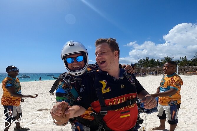 Skydive Zanzibar | Tandem Skydive - The jump begins at Kendwa Rocks Beach Hotel