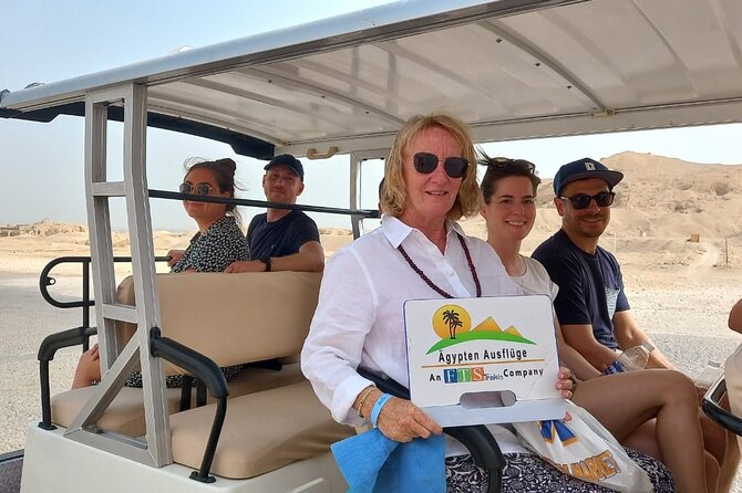 Small group Hurghada to Luxor, Valley of the Kings by Van - Hatshepsut’s temple at Deir el-Bahari