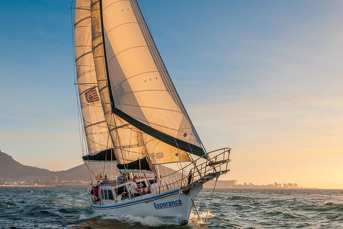 Sunset Champagne Cruise from Cape Town - Wind, cold, and the Atlantic Ocean