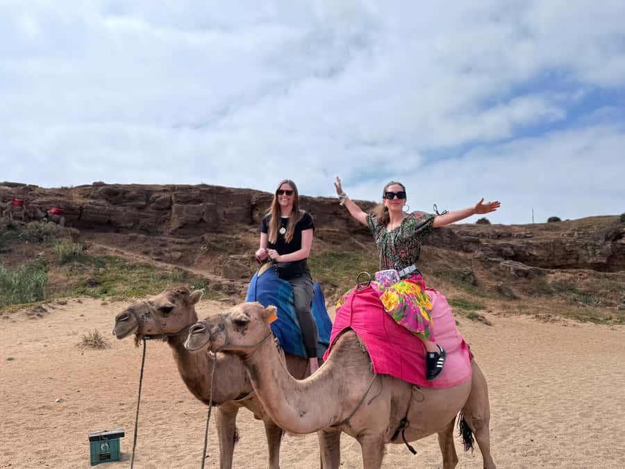 Tangier: Cap Spartel, Hercules Caves & Camel Riding - Rmilat Park gives you a quick city view
