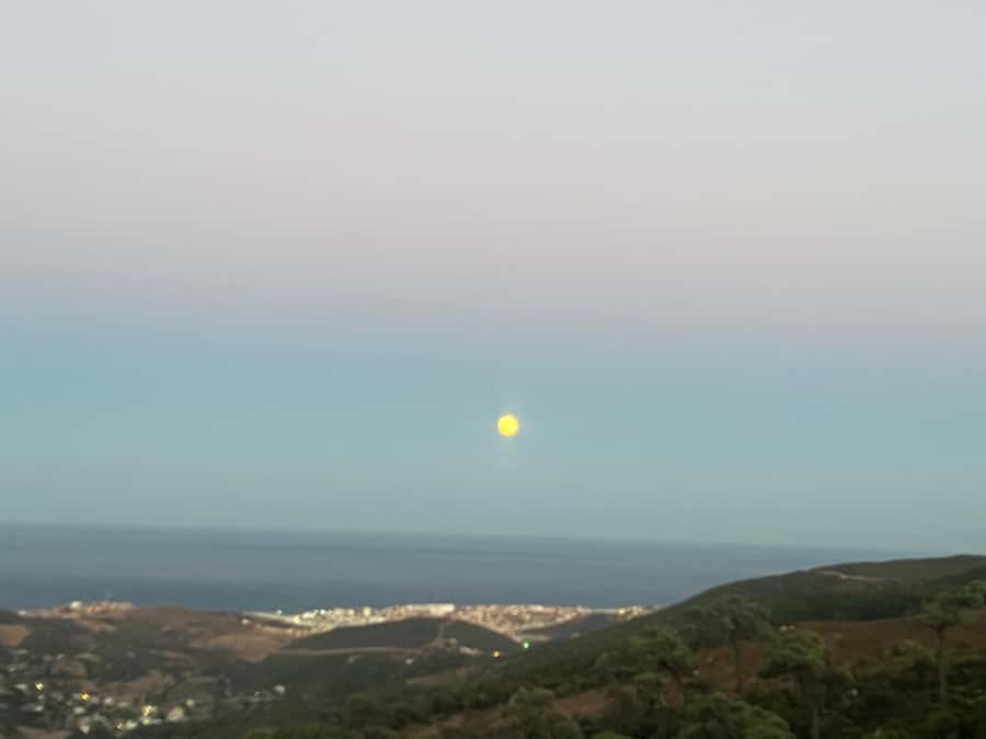 Tangier: Sunset, Tea, Sweets, Camel Ride, and Hercules Caves - The drive west toward Cap Spartel