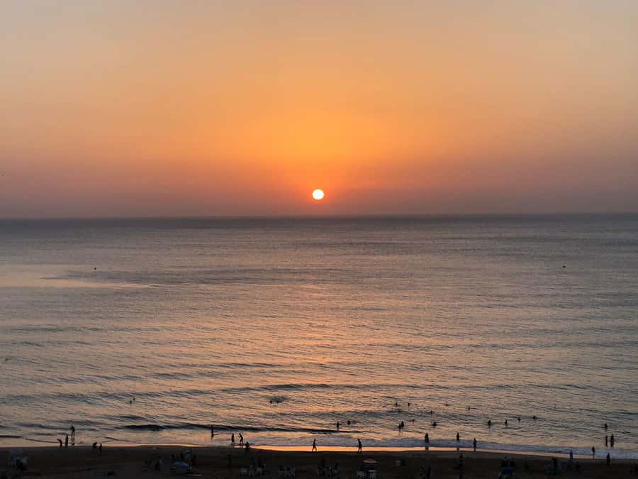 Tangier: Sunset, Tea, Sweets, Camel Ride, and Hercules Caves - The camel ride along Tangier’s beach