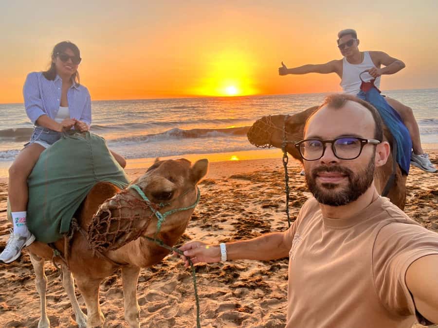 Tangier: Sunset, Tea, Sweets, Camel Ride, and Hercules Caves - Hercules Caves: scenic, brief, and worth setting expectations