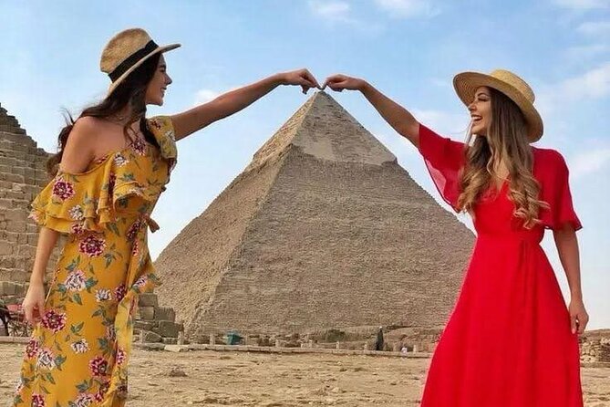 The Giza Pyramids, the Great Sphinx, and Local Lunch. - Key points to know before booking