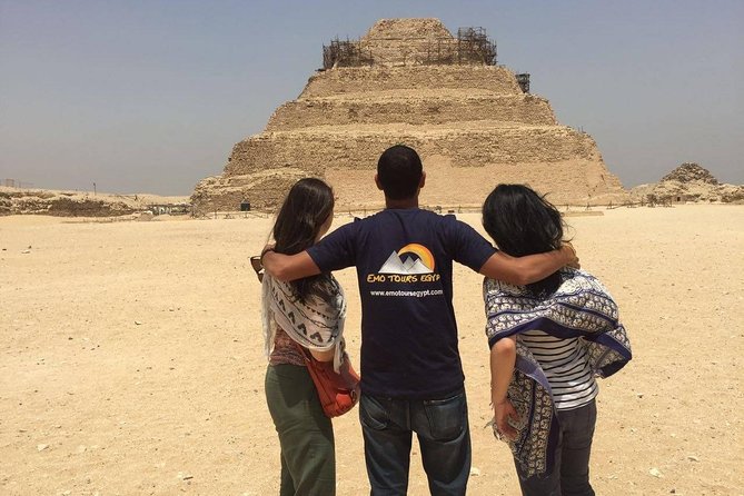 Top Day Tour To Giza Pyramids & Memphis City & Sakkara Pyramid - Hotel pickup and the private car