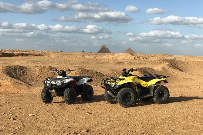 Top Private All Inc-Pyramids,Camel,Quad Bike,Inside Pyramid&Lunch - Lunch with a view of the pyramids