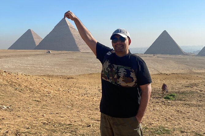 Top Rated Giza Pyramids,Sphinx,Camel ride,lunch & inside pyramids - The Great Pyramid of Cheops