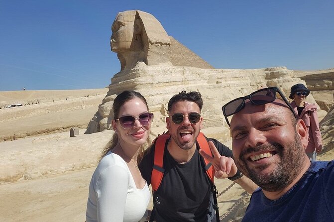 Top Rated Giza Pyramids,Sphinx,Camel ride,lunch & inside pyramids - The Great Sphinx and Valley Temple