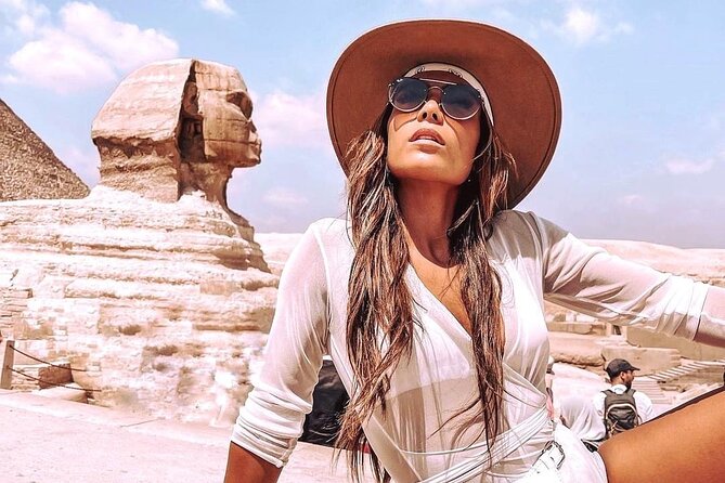 Top rated Giza Pyramids, Sphinx, Memphis and Saqqara Private Tour - Giza Pyramids: the big three and the best photo stops