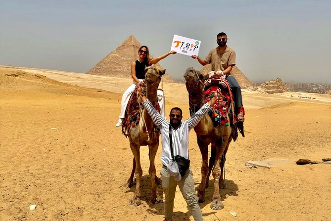 Tour to the Great Pyramids City, Panoramic View, Sphinx and Camel - Pickup from Cairo or Giza