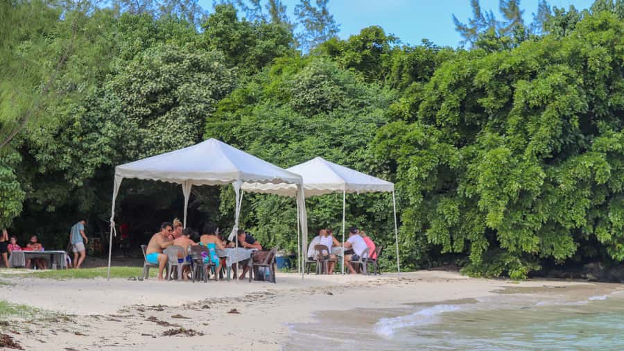 Trou d'Eau Douce: 5 Island Adventure with BBQ & Snorkeling - Ile aux Aigrettes and a second swim
