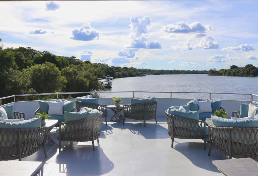 Victoria Falls: 2-Hour Luxury Zambezi River Sunset Cruise - Sunset on the Return Journey