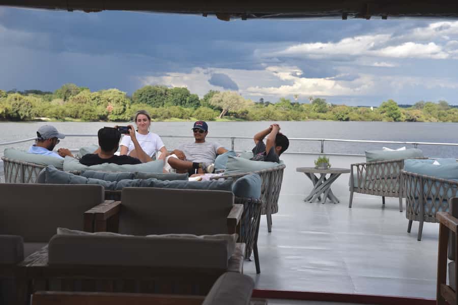Victoria Falls: 2-Hour Luxury Zambezi River Sunset Cruise - Watching the River Wake Up