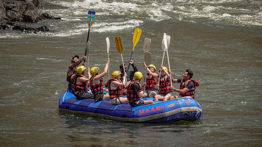 Victoria Falls: Zambezi Half-Day Rafting - From Victoria Falls or Livingstone to the gorge