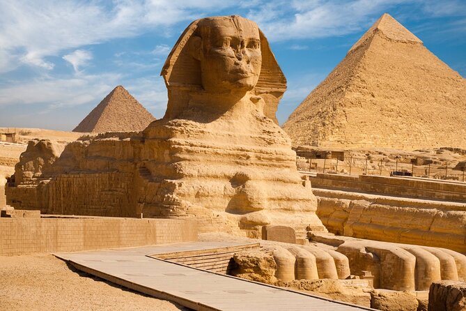 VIP All inclusive Best of Giza Pyramids, Sphinx, Sakkara, Memphis - The Great Sphinx and Valley Temple