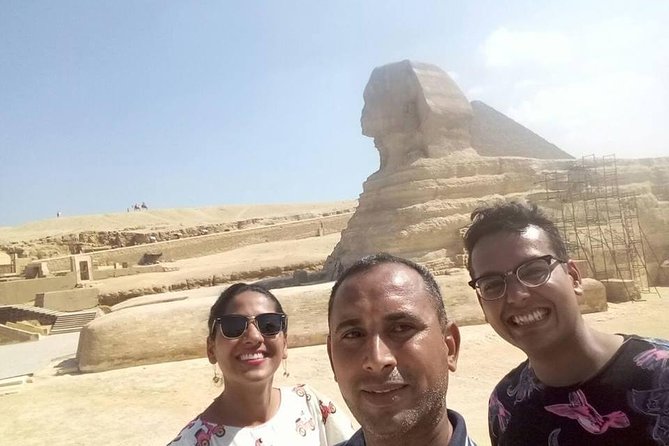 VIP Giza Pyramids,Sphinx,ATV bike,CamelRide,Shopping&DinnerCruise - Camel riding with the pyramids in view