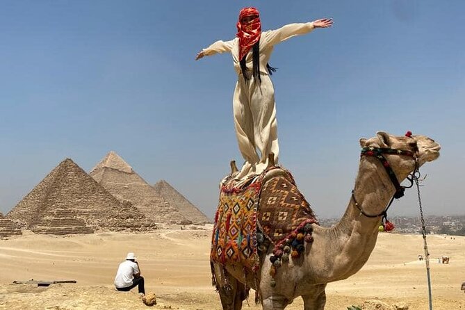 VIP Giza Pyramids, Sphinx, Lunch,Camel Ride & inside 3rd pyramid - What a four-hour private Giza visit really covers
