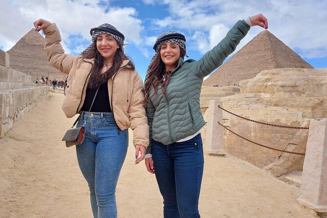VIP Giza Pyramids, Sphinx, Lunch,Camel Ride & inside 3rd pyramid - The Great Pyramid of Khufu: the main event
