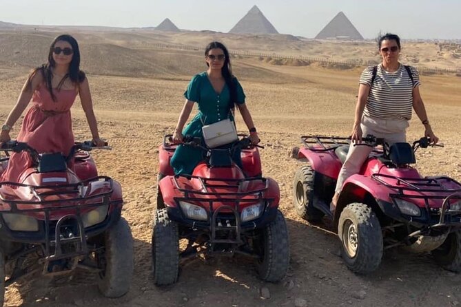VIP Private GizaPyramids,Sphinx,Camel,QuadBike&Inside 3rd Pyramid - What this Giza and desert combination really includes