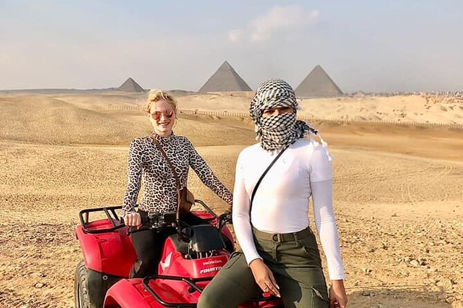 VIP Private GizaPyramids,Sphinx,Camel,QuadBike&Inside 3rd Pyramid - Khufu, Khafre, and Menkaure in one pass