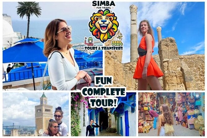 VIP Tour: Tunis Medina/Bardo, Sidi Bou Said, Carthage |PICKUP ALL - What kind of day this really is