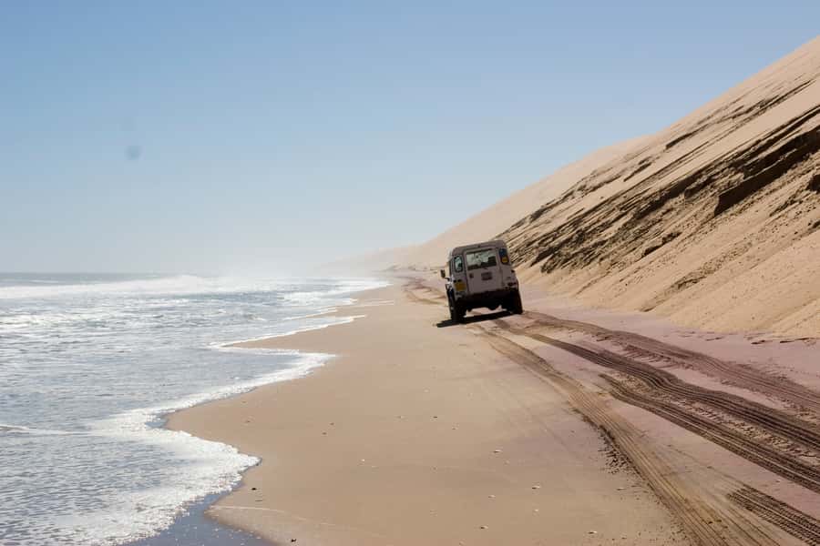 Walvis Bay: 4x4 Desert Excursion to Sandwich Harbour Bay - The 4x4 ride: thrilling, not gentle