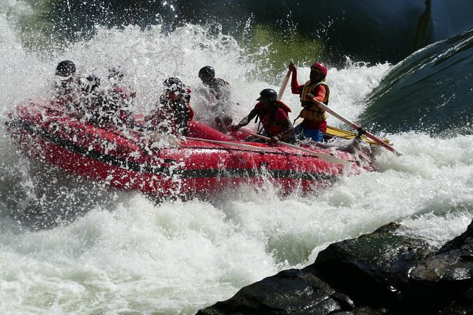 Zambezi River Class IV-V White-Water Rafting from Victoria Falls - A 14-mile run through serious white water